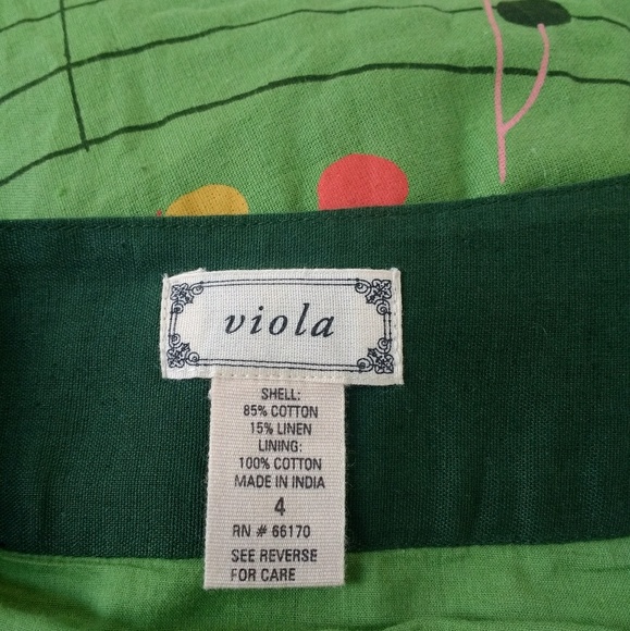 Anthropologie Beautiful 🎹 Piano/Music Skirt - Picture 2 of 7